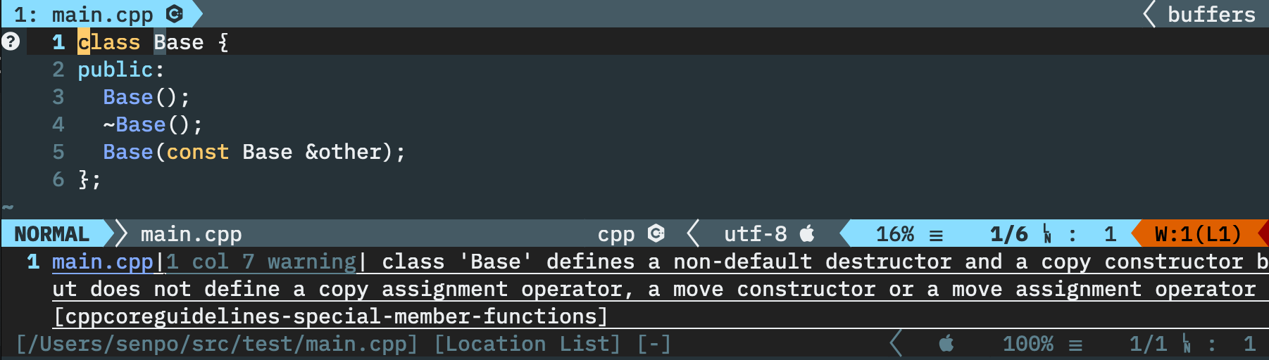 clang tools in vim
